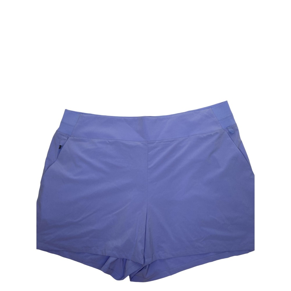 Athleta Brooklyn Short Light Purple Stretch Active Shorts Size 20